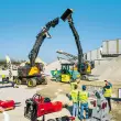 Die Besucher der Pro Days erwartete ein breites Portfolio an Maschinen, Technologien und Lösungen. Unter dem Motto „Testen und Erleben“ präsentierte Robert Aebi eine beeindruckende Bandbreite an Technik- und Digitalisierungslösungen. Quelle: Treffpunkt.Bau
