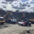 Live statt statisch: Beeindruckende Großgeräte-Vorführungen bilden das Herzstück der steinexpo. Quelle: Treffpunkt.Bau