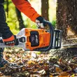 Profi-Anwender profitieren. Mit den neuen Allpro-Akkus erschließt Stihl Anwendungsfelder, in denen Kunden bislang auf Geräte mit Verbrennerantrieb angewiesen waren. Es ist kompatibel mit dem bisherigen AP-Akkusystem. Quelle: Stihl