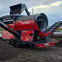 Die Easy-Screen 7000 ist stationär wie mobil einsetzbar und bietet eine Leistung von bis zu 80 m³/h. 