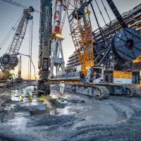 Die Liebherr-Fräse LSC 8-20 überzeugt in Genua mit ihrem hohen Drehmoment.