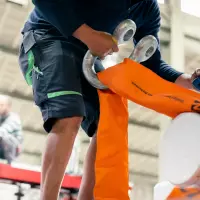 Neue Schwerlast-Rundschlinge Performance PRO aus HMPE-Garn.