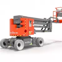 Die nur 1,5 m schmale SJ45 AJN bietet ausgezeichnete Handlingeigenschaften auch auf engstem Raum.