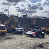Live statt statisch: Beeindruckende Großgeräte-Vorführungen bilden das Herzstück der steinexpo. Quelle: Treffpunkt.Bau Live statt statisch: Beeindruckende Großgeräte-Vorführungen bilden das Herzstück der steinexpo. Quelle: Treffpunkt.Bau