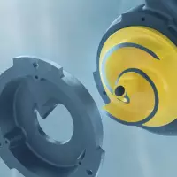 Pure Leistung untenrum: Neuartige Konstruktion am Einlauf der CZ-Abwasserpumpe von Tsurumi. Weitere Schlüsselkomponenten finden sich im Inneren.