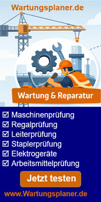 Wartungsplaner HOPPE Wartungsmanager, Arbeitsschutzsoftware, Instandhaltungssoftware